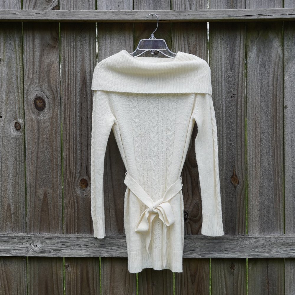 NWOT Classic Elements Chunky Ribbed Sweater Dress